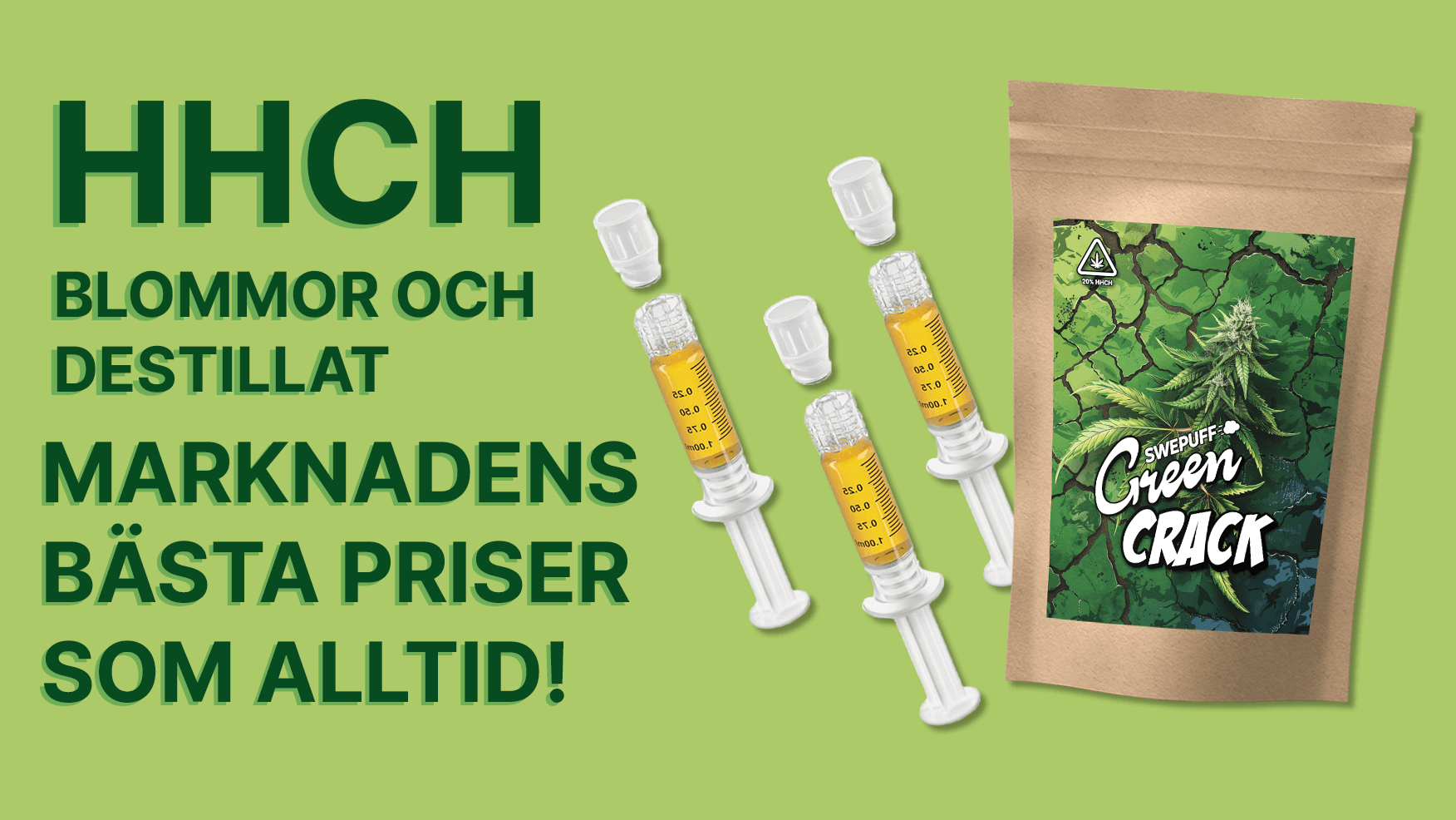 Få ett Gratis 10-pack Raspberry Dreams THC-JD med din HHCH-beställning