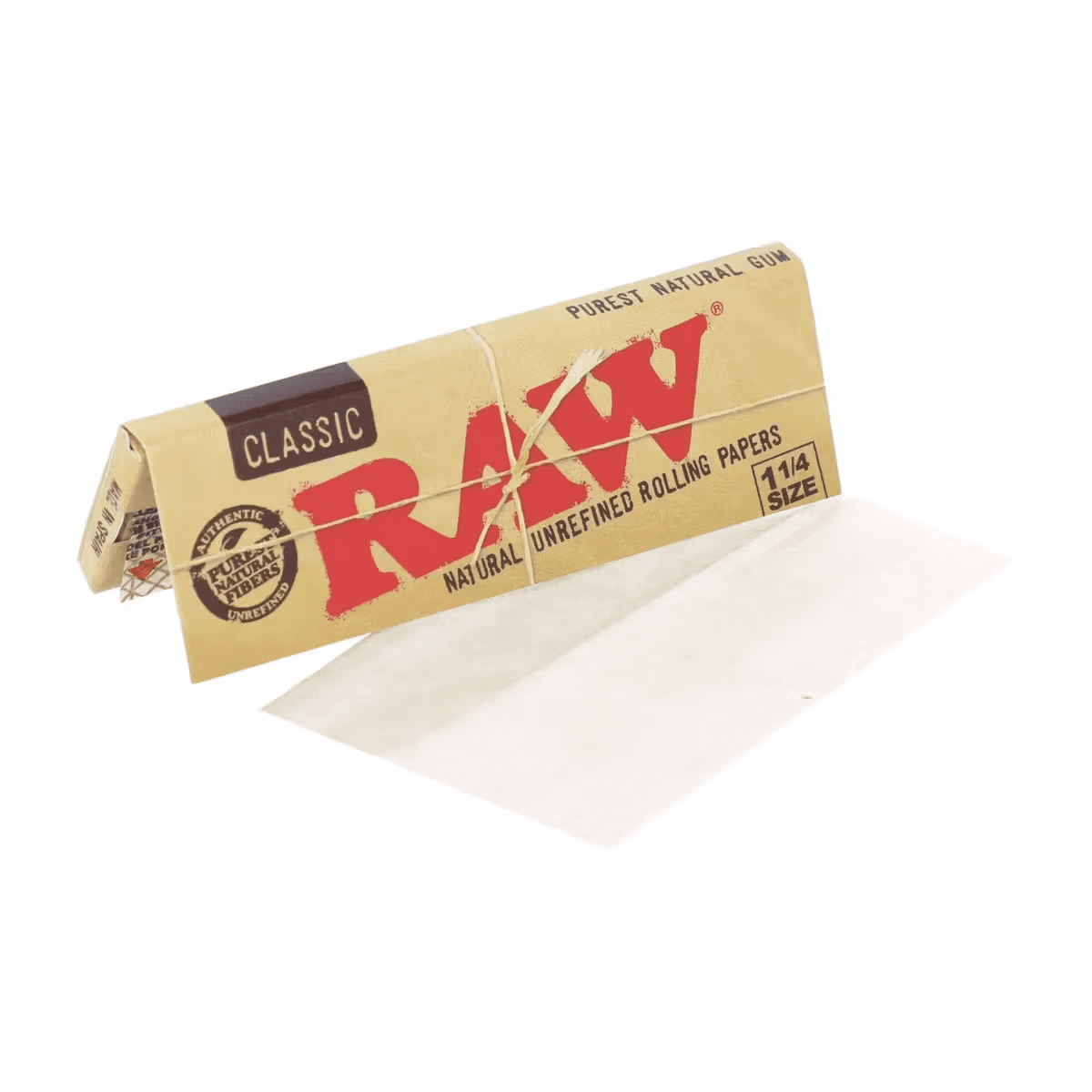 Åter i Lager: RAW WIDE PERFORATED TIPS och RAW Natural Unrefined Rolling Papers 1 1/4 Size!