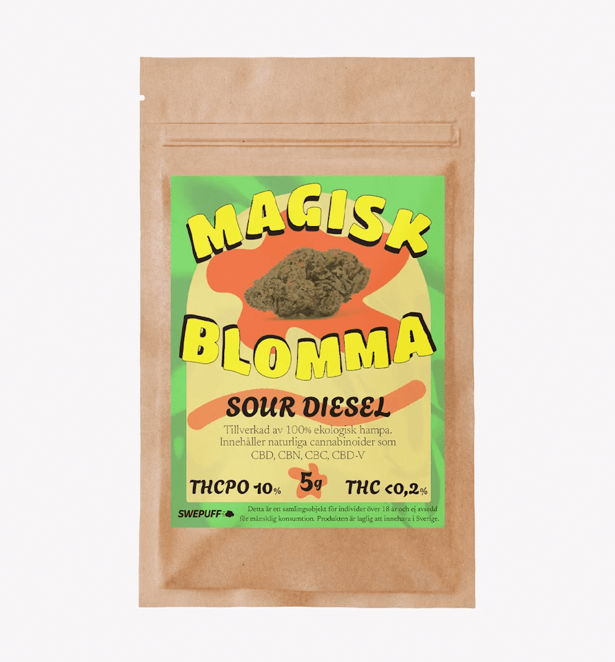 MAGISK BLOMMA - Sour Diesel - 10% THCPO - BLOMMA_SOURDIESEL