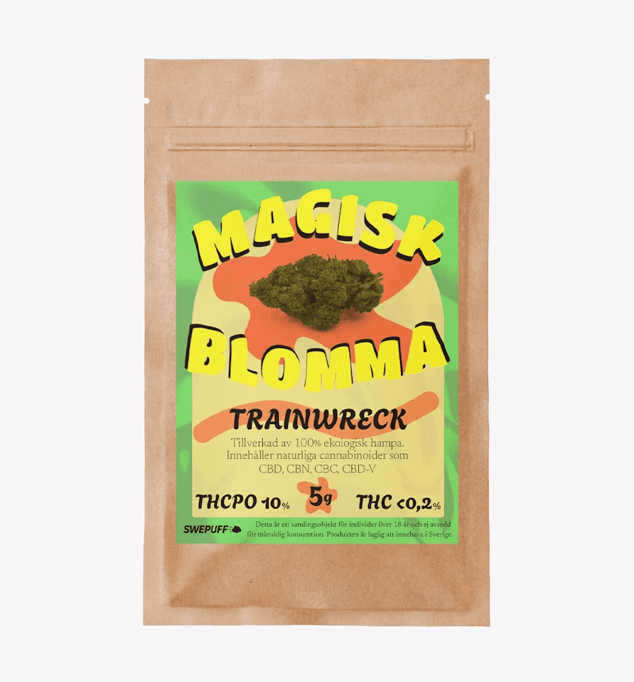 MAGISK BLOMMA - Trainwreck - 10% THCPO - BLOMMA_TRAINWRECK