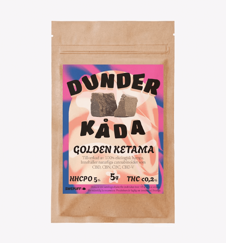 DUNDER KÅDA - Golden Ketama - 5% HHCPO