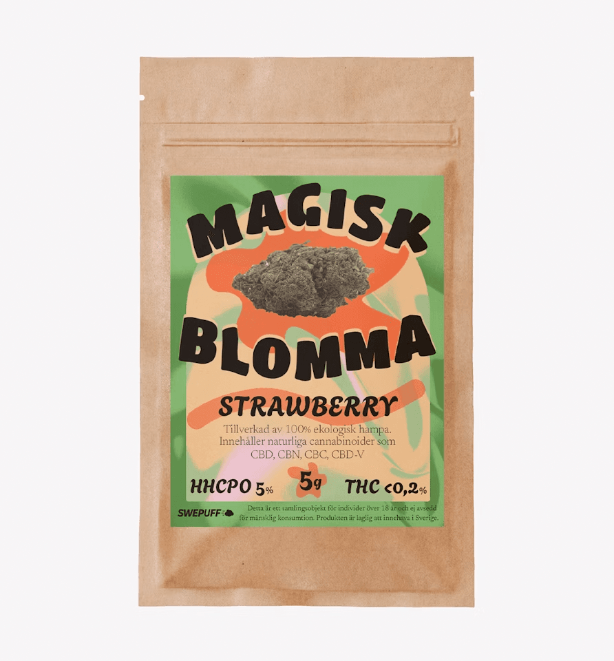 MAGISK BLOMMA - Strawberry - 5% HHCPO